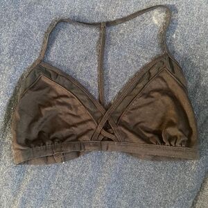 Black Nollie bralette